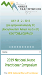 Mobile Screenshot of npsymposium.com